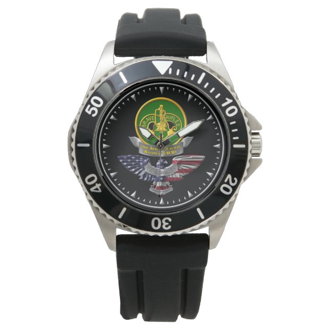 3e Gepantserde Cavalerie Regiment Horloge (Voorkant)