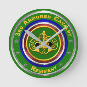 3e gepantserde Cavalry Keepomwille Ronde Klok