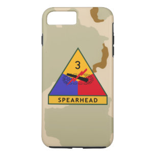 3e Gepantserde Divisie "Spearhead" Woestijncamoufl Case-Mate iPhone Case