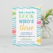 3e Gezegde van de uitnodiging (Staand voorkant)