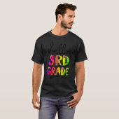 3e graad kleurstof team derde rang G T-shirt (Voorkant volledig)