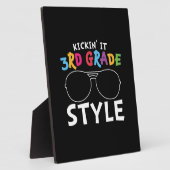 3e graad leraar derde graad stijl fotoplaat (Zijkant)