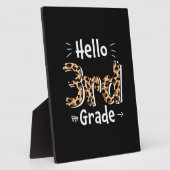 3e graad leraar Hallo derde graad Fotoplaat (Zijkant)