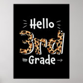 3e graad leraar Hallo derde graad Poster (Voorkant)