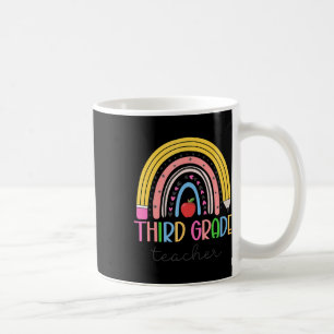 3e graad leraar talenliefhebber regenboog terug koffiemok