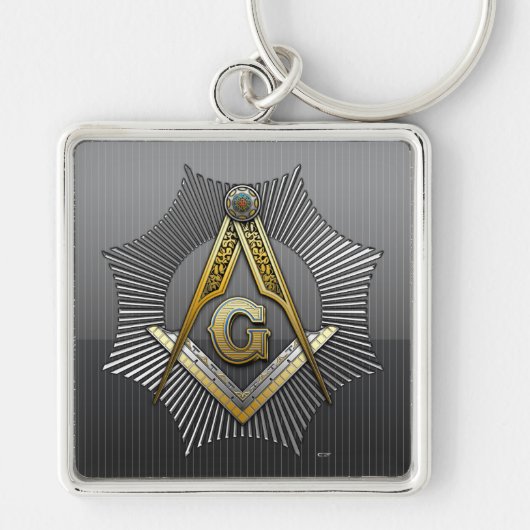 3e graad: Master Mason Sleutelhanger (Voorkant)