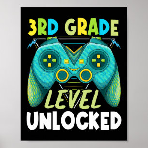 3e graad open eerste dag terug naar school poster
