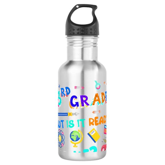 3e graad Terug naar school 3e graad 1e dag TC Waterfles (Voorkant)