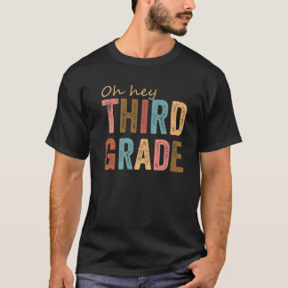3e graad terug naar school Kinder teache T-shirt
