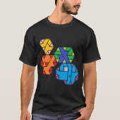 3e graad Vertices Geek T-Shirt (Voorkant)