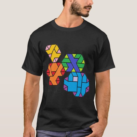 3e graad Vertices Geek T-Shirt (Voorkant)