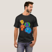 3e graad Vertices Geek T-Shirt (Voorkant volledig)