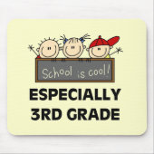 3e Grade School is Cool Tshirts en Gifts Muismat (Voorkant)