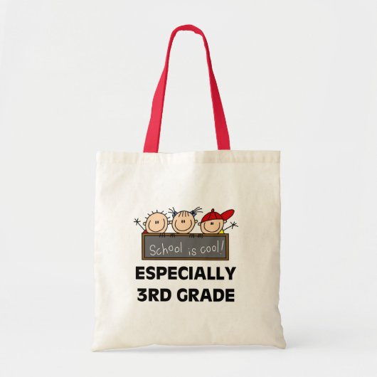 3e Grade School is Cool Tshirts en Gifts Tote Bag (Voorkant)