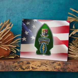 3e groep speciale strijdkrachten (AIRBORNE) Fotoplaat