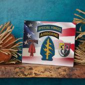 3e groep speciale strijdkrachten (AIRBORNE) Fotoplaat (Zijkant)