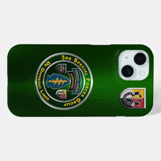 3e groep speciale strijdkrachten Case-Mate iPhone case (Achterkant (horizontaal))