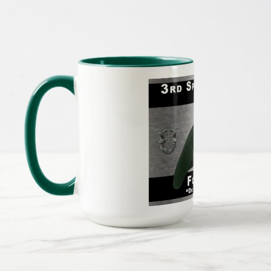 3e groep speciale strijdkrachten mok (Links)