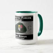 3e groep speciale strijdkrachten mok (Voorkant rechts)