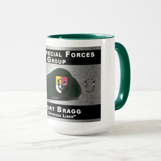 3e groep speciale strijdkrachten mok (Voorkant rechts)