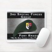 3e groep speciale strijdkrachten - Muismat cadeau (Met muis)