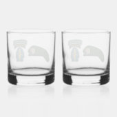 3e groep speciale strijdkrachten whisky glas (Achterkant)