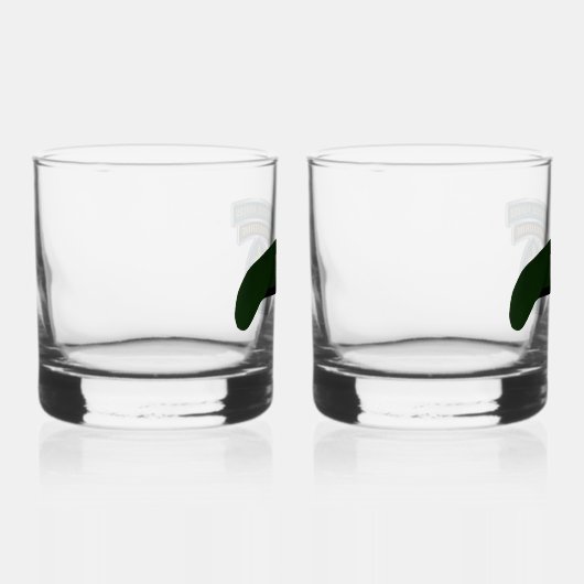 3e groep speciale strijdkrachten whisky glas (Rechts)