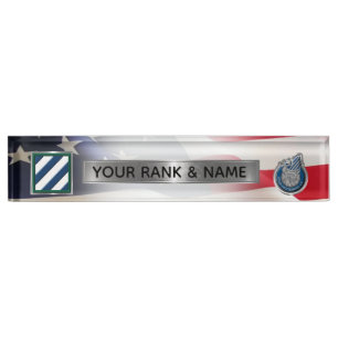 3e Infanteriedivisie - 3e ID Naambordje
