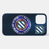 3e Infanteriedivisie Aangepast Case-Mate iPhone Case (Achterkant (horizontaal))