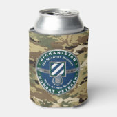 3e infanteriedivisie Afghanistan Veteraan Blikjeskoeler (Blikje Voorkant)