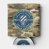 3e infanteriedivisie Afghanistan Veteraan Blikjeskoeler (Voorkant)