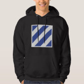 3e Infanteriedivisie Badge Hoodie (Voorkant)