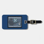 3e Infanteriedivisie Bagagelabel (Voorkant horizontaal)