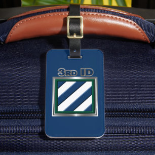 3e Infanteriedivisie Bagagelabel