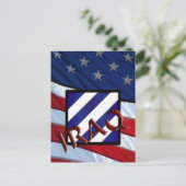 3e infanteriedivisie briefkaart (Staand voorkant)