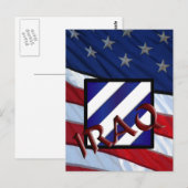 3e infanteriedivisie briefkaart (Voorkant / Achterkant)