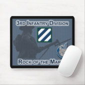 3e infanteriedivisie Gift Muismat (Met muis)