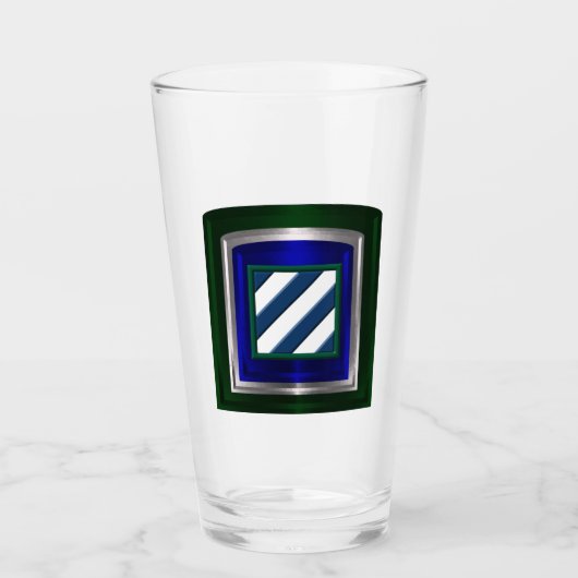 3e Infanteriedivisie  Glas (Voorkant)