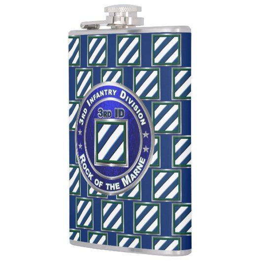 3e infanteriedivisie, in ruste heupfles (Links)