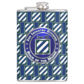 3e infanteriedivisie, in ruste heupfles (Voorkant)