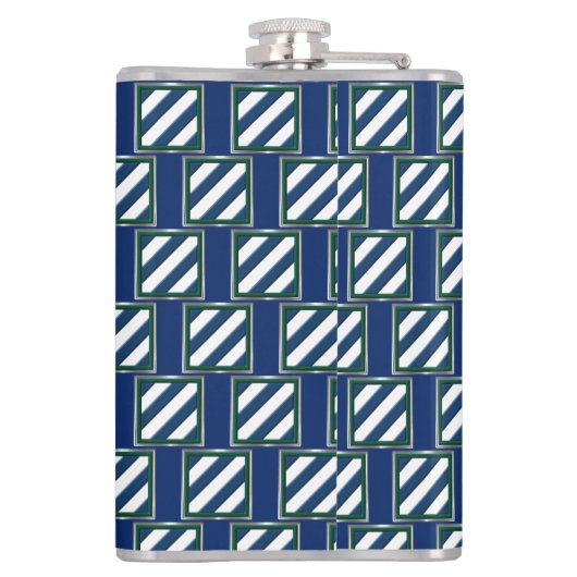 3e infanteriedivisie, in ruste heupfles (Achterkant)