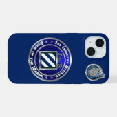 3e Infanteriedivisie iPhone 15 Case (Achterkant horizontaal)