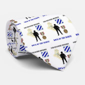 3e infanteriedivisie Irakoorlog Vet Stropdas (Opgerold)