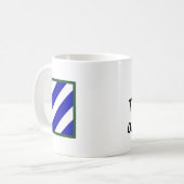 3e Infanteriedivisie koffie mok (Voorkant links)