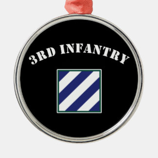 3e infanteriedivisie metalen ornament