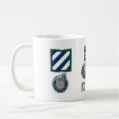 3e Infanteriedivisie Ranger Airborne Dad Koffiemok (Links)