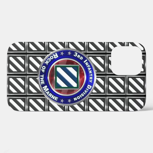 3e infanteriedivisie "Rock of the Marne" Case-Mate iPhone Case (Achterkant (horizontaal))