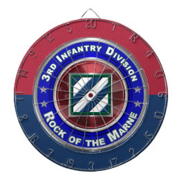 3e Infanteriedivisie Rock of the Marne! Dartbord