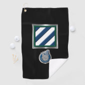 3e Infanteriedivisie “Rock of the Marne” Patch Golfhanddoek (Insitu)
