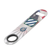 3e infanteriedivisie "Rock of the Marne" Speed Flessenopener (Voorkant Gekanteld)